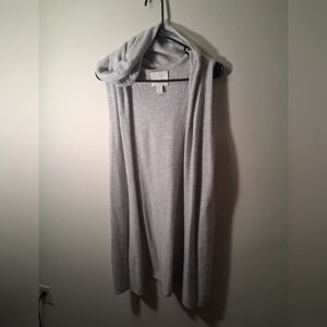 Cynthia Rowley Cahmere Hooded Duster